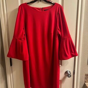 Red Jessica Howard dress